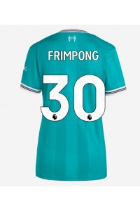 Liverpool Jeremie Frimpong #30 Jalkapallovaatteet Naisten Kolmaspaita 2025-26 Lyhythihainen